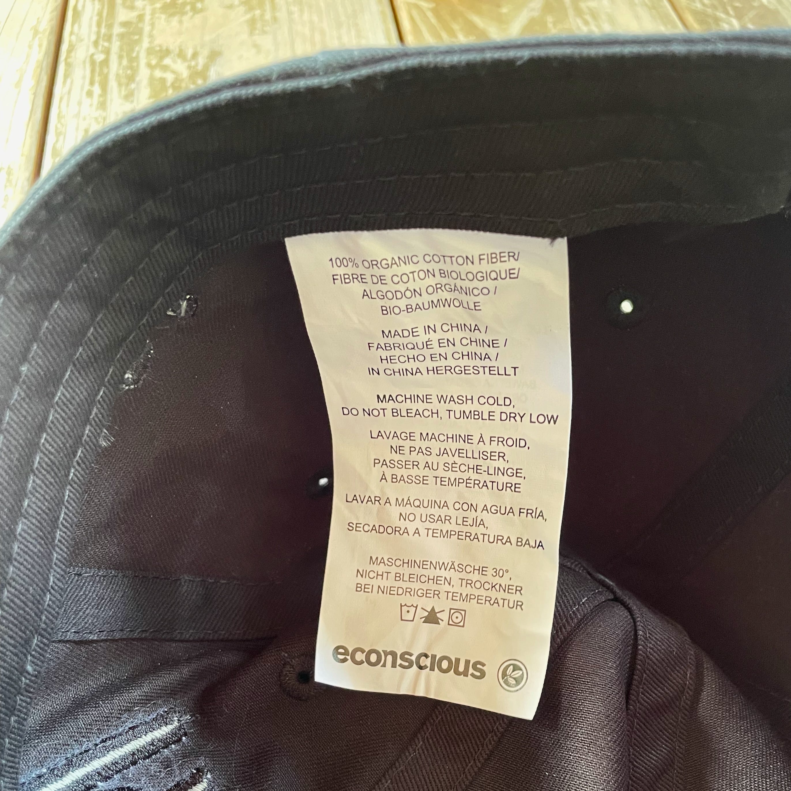CUSTOM ORGANIC COTTON HAT