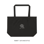 Load image into Gallery viewer, LARGE ORGANIC COTTON TOTE
