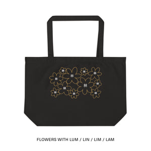 LARGE ORGANIC COTTON TOTE