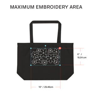 LARGE ORGANIC COTTON TOTE