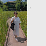 Load and play video in Gallery viewer, LARGE ORGANIC COTTON TOTE
